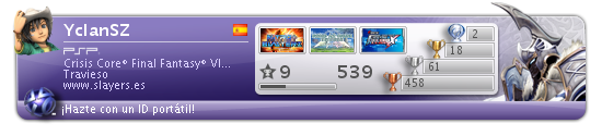 Perfil PSNetwork™ PlayStation 3™