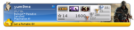 Yum9me PSN Trophies